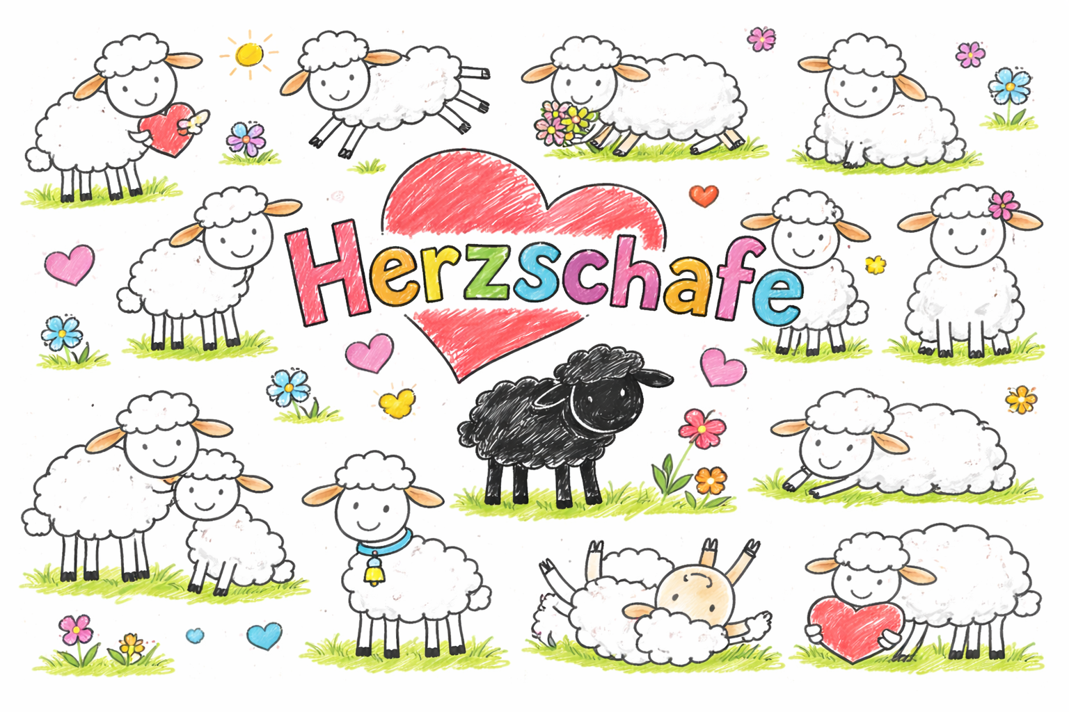 Herzschafe